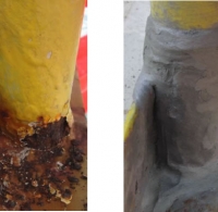 石化厂某洲岛管架基础