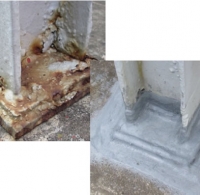 石化厂洲岛钢构基础