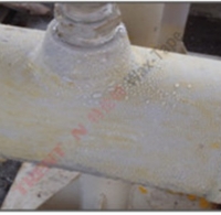 中油LNG计量分输站结露管线带潮施做(2)