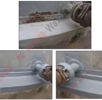 化工厂原料储罐环板、底阀、法兰及管件采精蜡防蚀(1)