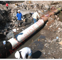 大型地下供水管线泄漏破空止漏密封(2)